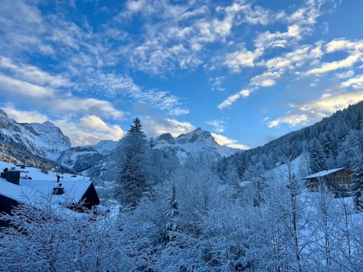 Serene 3Br Apartment With Premier Ski Access Gsteig Eksteriør bilde